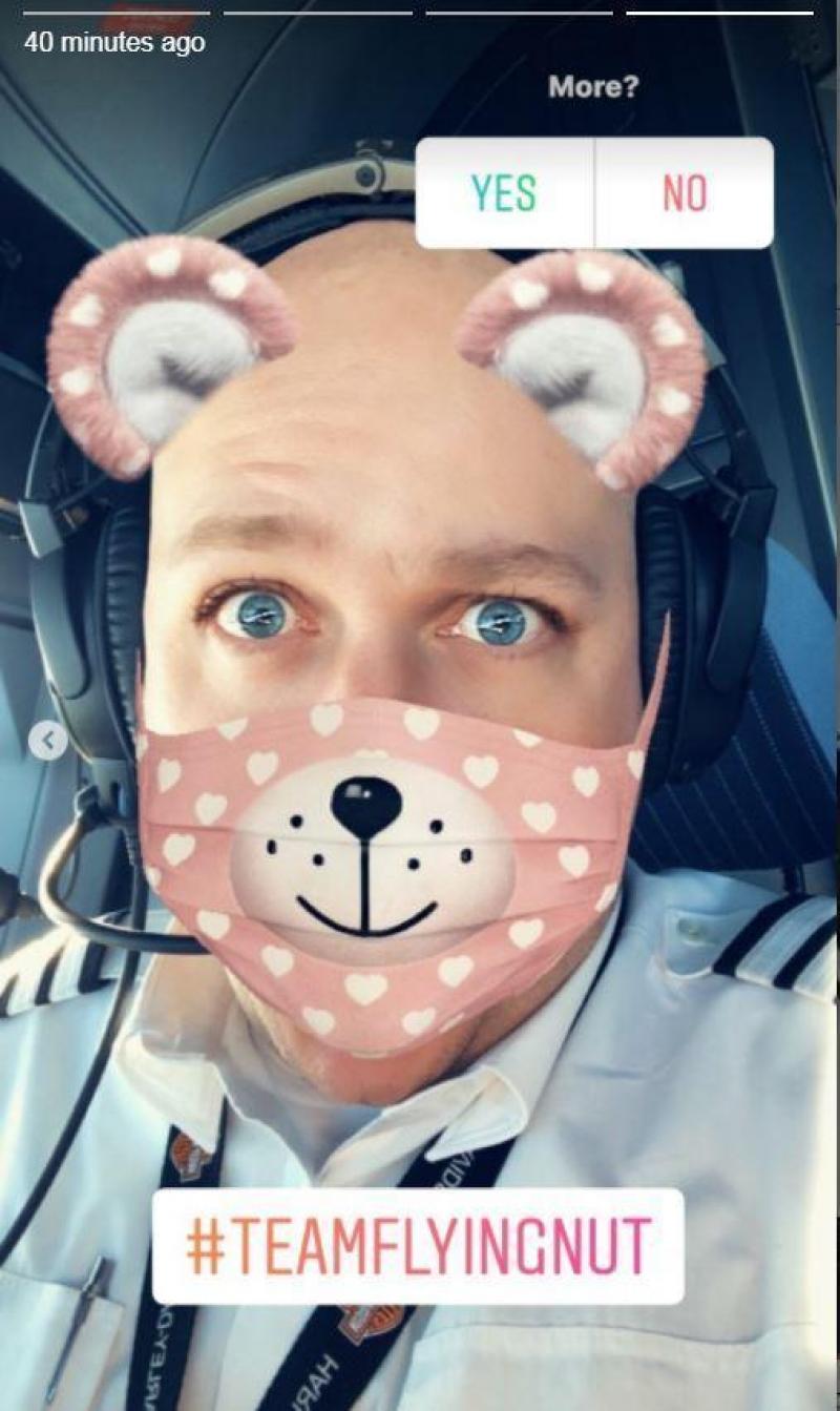 Des pilotes s'amusent sur Snapchat en plein vol