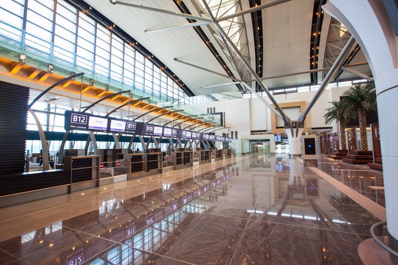 Oman Air au nouveau terminal de l'aéroport de Mascate