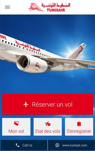Tunisair atterrit sur Android
