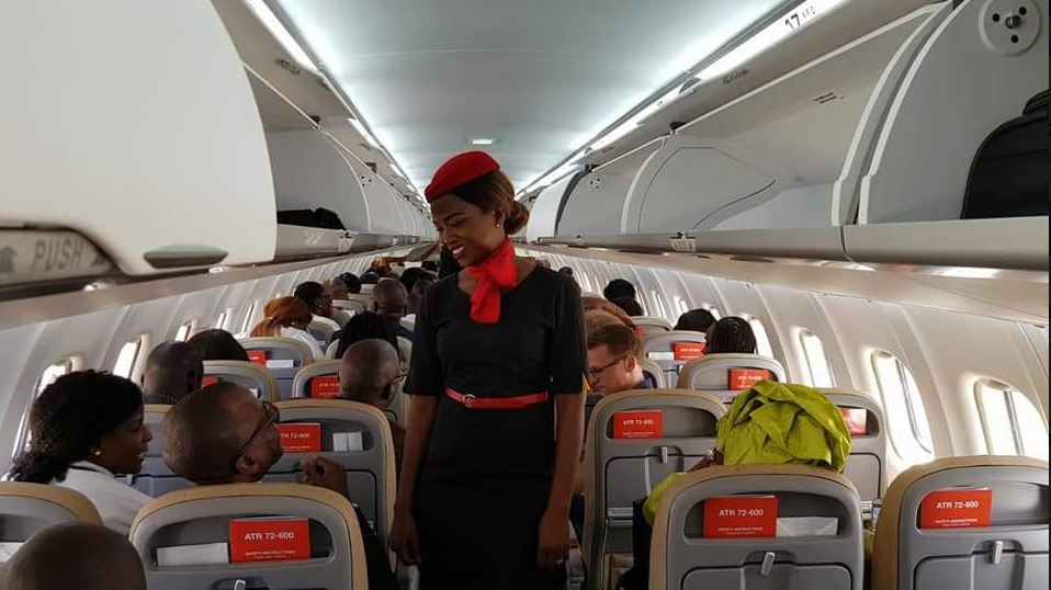 Air Sénégal au décollage