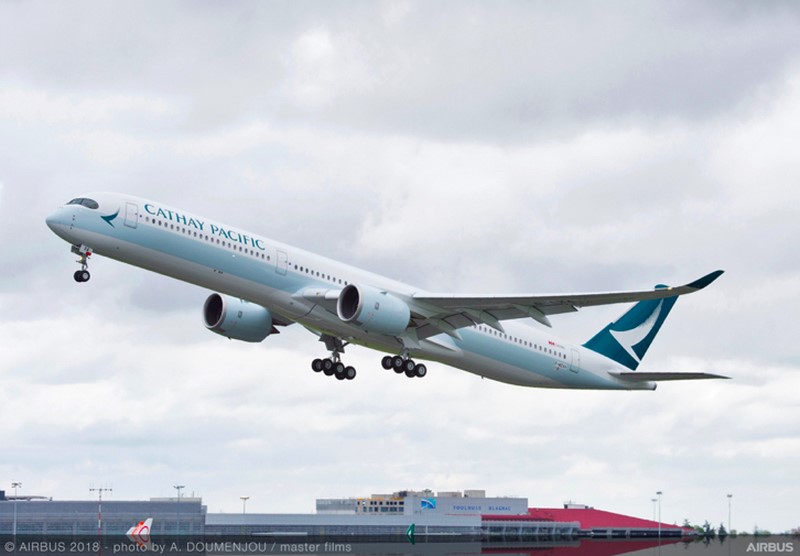 Cathay Pacific : l'acheminement du 1er A350-1000 sera écolo