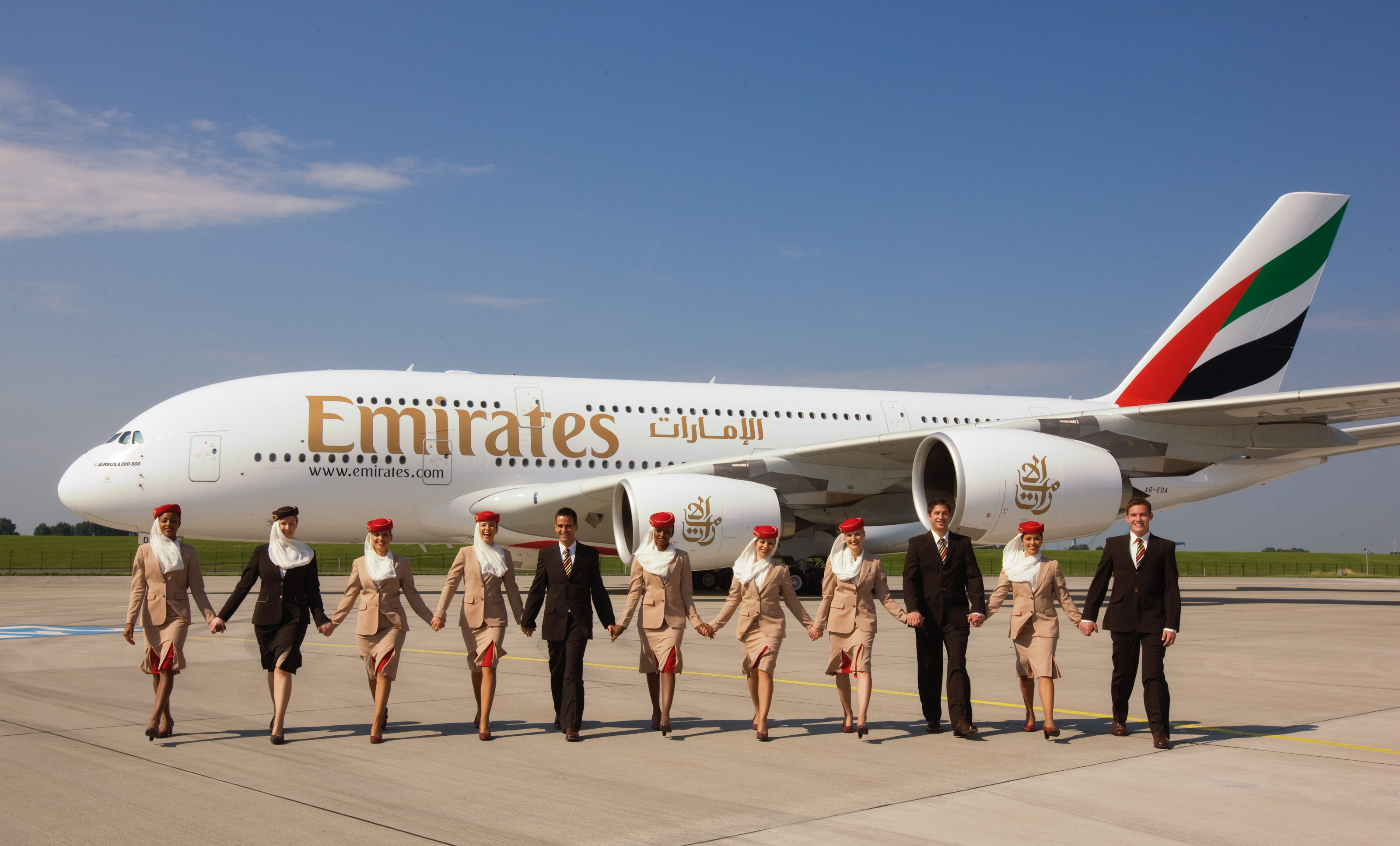 Emirates fêtera ses 25ans à Mascate avec l'A380