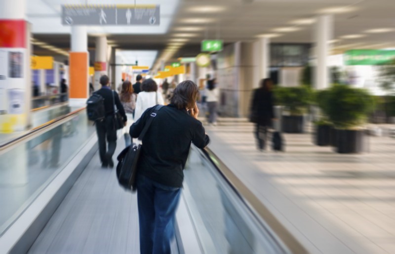 Les voyageurs d’affaires sont moins stressés dans les aéroports que dans les gares
