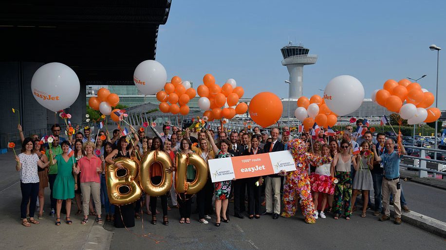Easyjet annonce le lancement de sa millième route