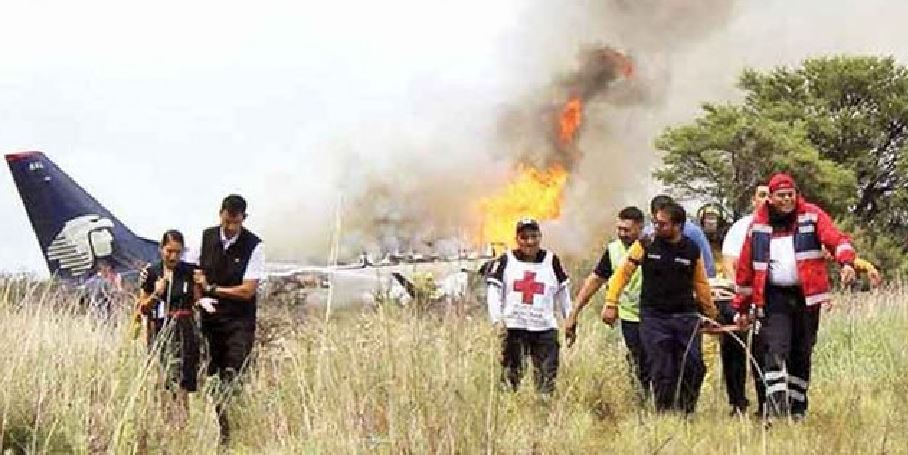 Un avion d'Aeromexico s'écrase au décollage: 80 blessés (+Vidéo)