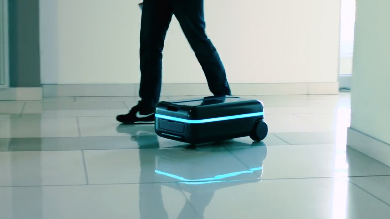 La valise robot qui vous suit comme un petit chien