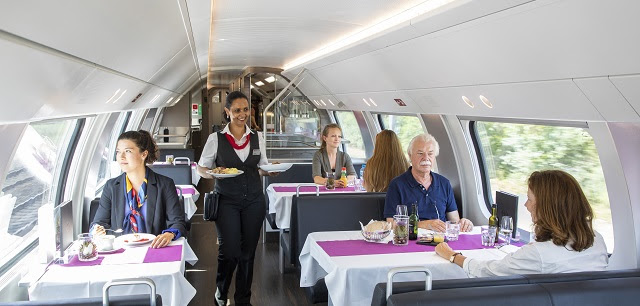 Nouvelles voitures restaurants dans les trains suisses