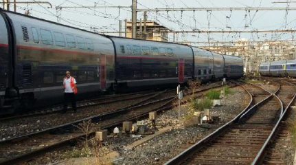Trafic perturbé à la gare de Marseille après le déraillement d'un TGV