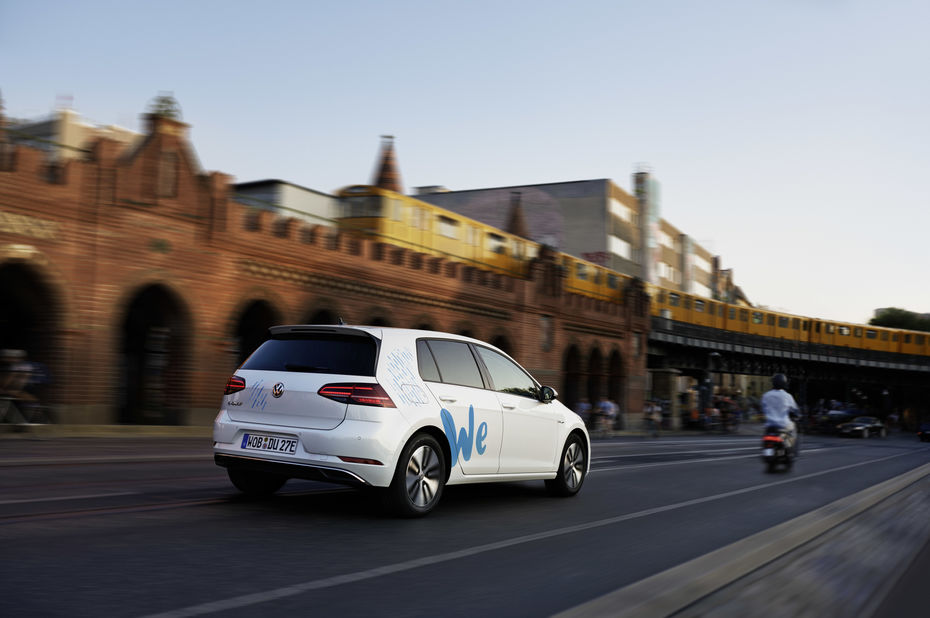 Volkswagen lance We Share, son nouveau service d'autopartage
