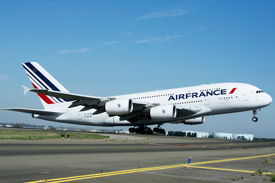 L'A380 d' Air France sur la ligne Paris-Dubaï
