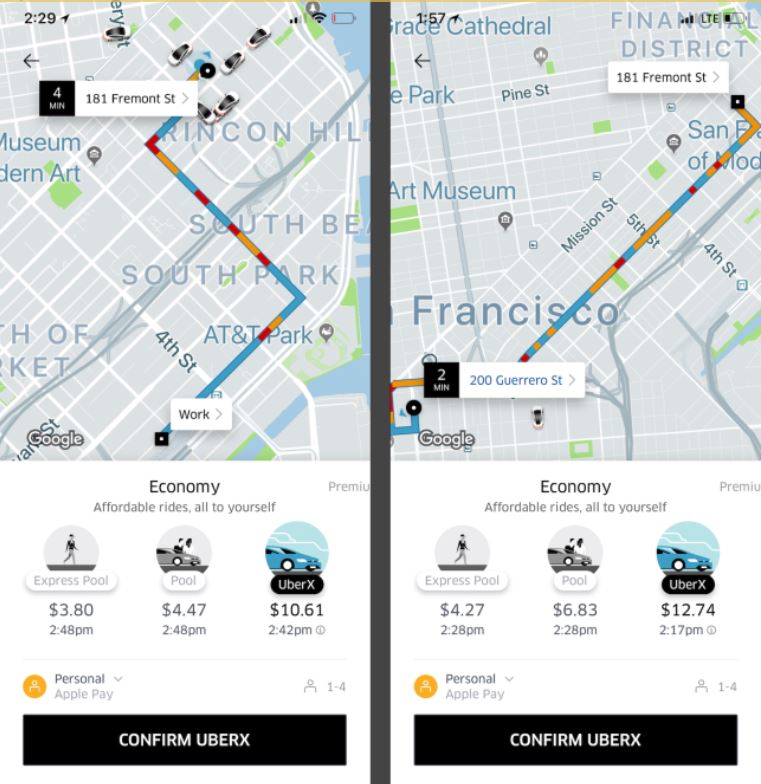 Uber développe un outil pour estimer le trafic en temps réel