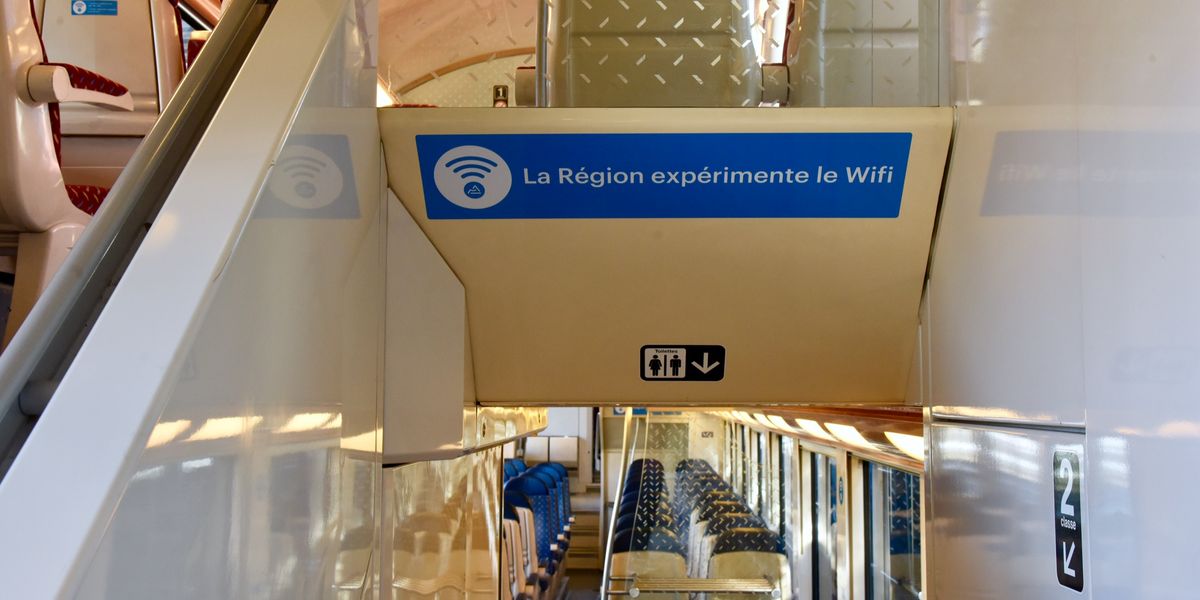 Le wifi à bord de tous les TER et RER en 2020
