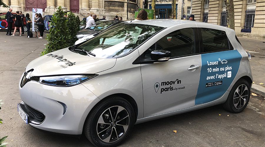Moov'in, un nouveau service d'autopartage à Paris