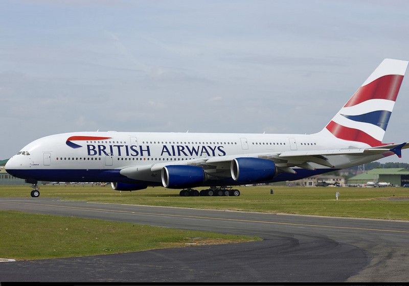 British mise sur l'A380 pendant la rénovation de la piste de Dubaï Airport 