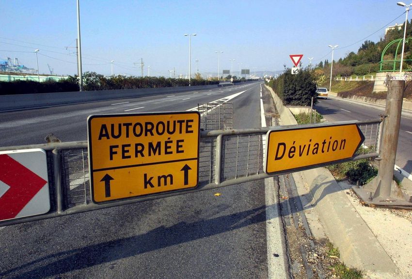 3 tronçons d'autoroutes fermés ce mercredi soir à Marseille
