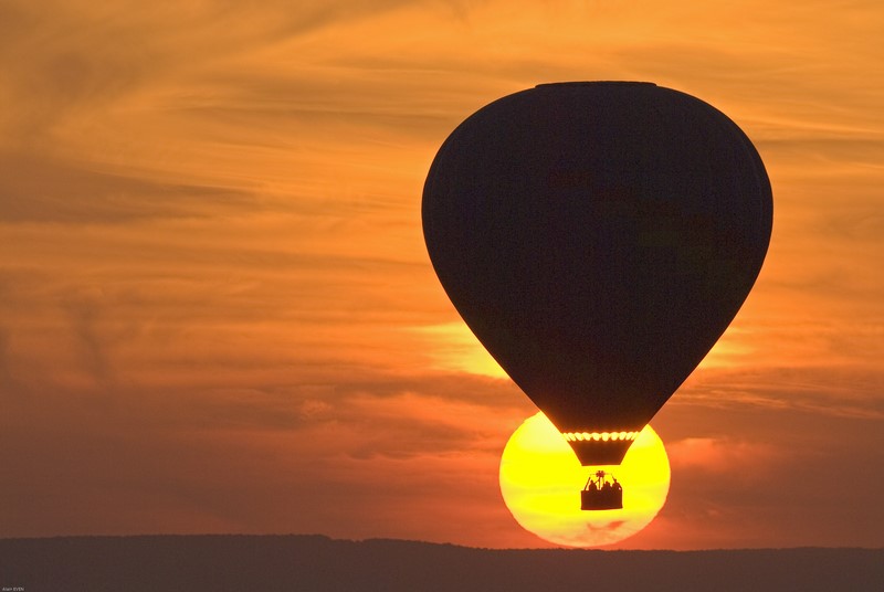 Un Airbus a évité une montgolfière de justesse 