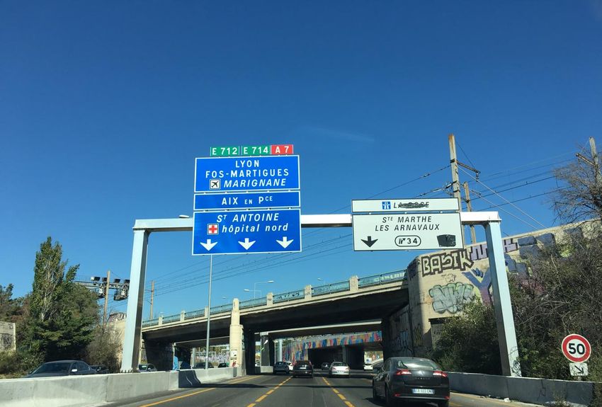 Encore des fermetures d'autoroutes à Marseille cette semaine
