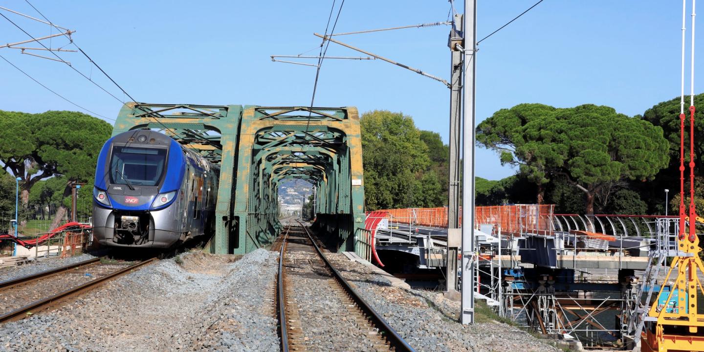 Aucun train entre Cannes et Toulon et entre Menton et Vintimille jusqu'au 31 octobre