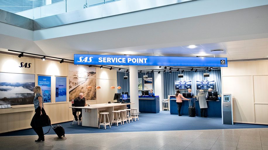 SAS a amélioré ses salons de l'aéroport de Copenhague