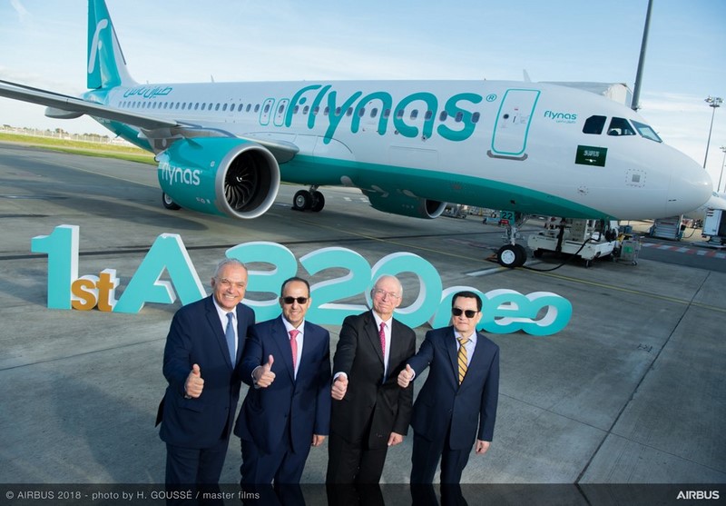 Flynas a reçu son 1er A320neo
