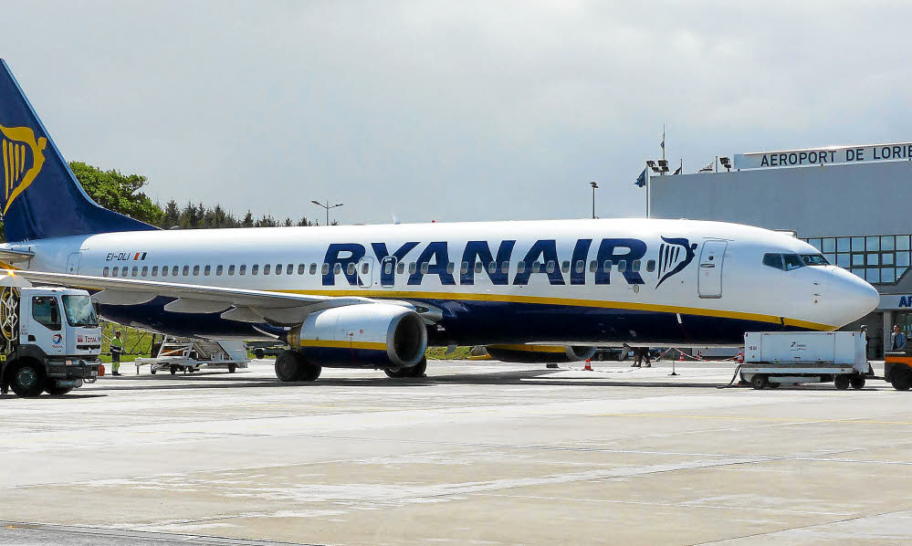Ryanair bat de l’aile à Lorient