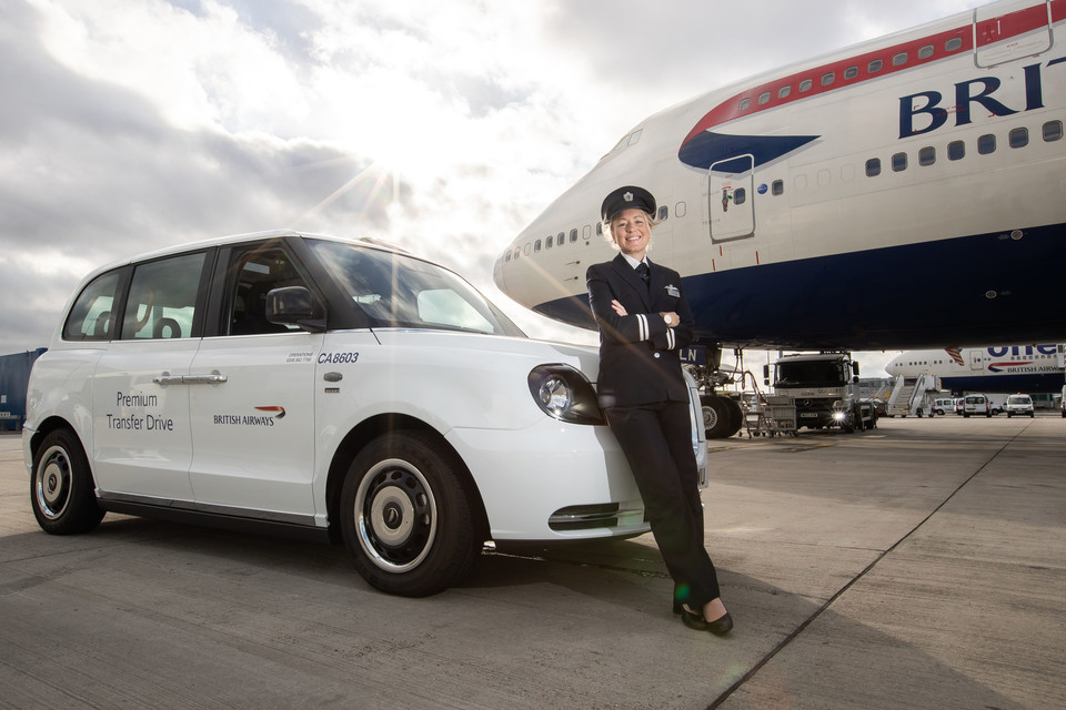 British Airways roule en taxi électrique