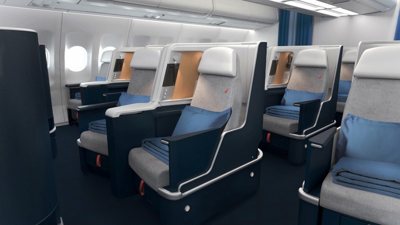 Air France : les nouvelles cabines de l'A330 décollent