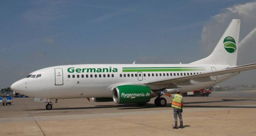 Dépôt de bilan pour la compagnie aérienne Germania