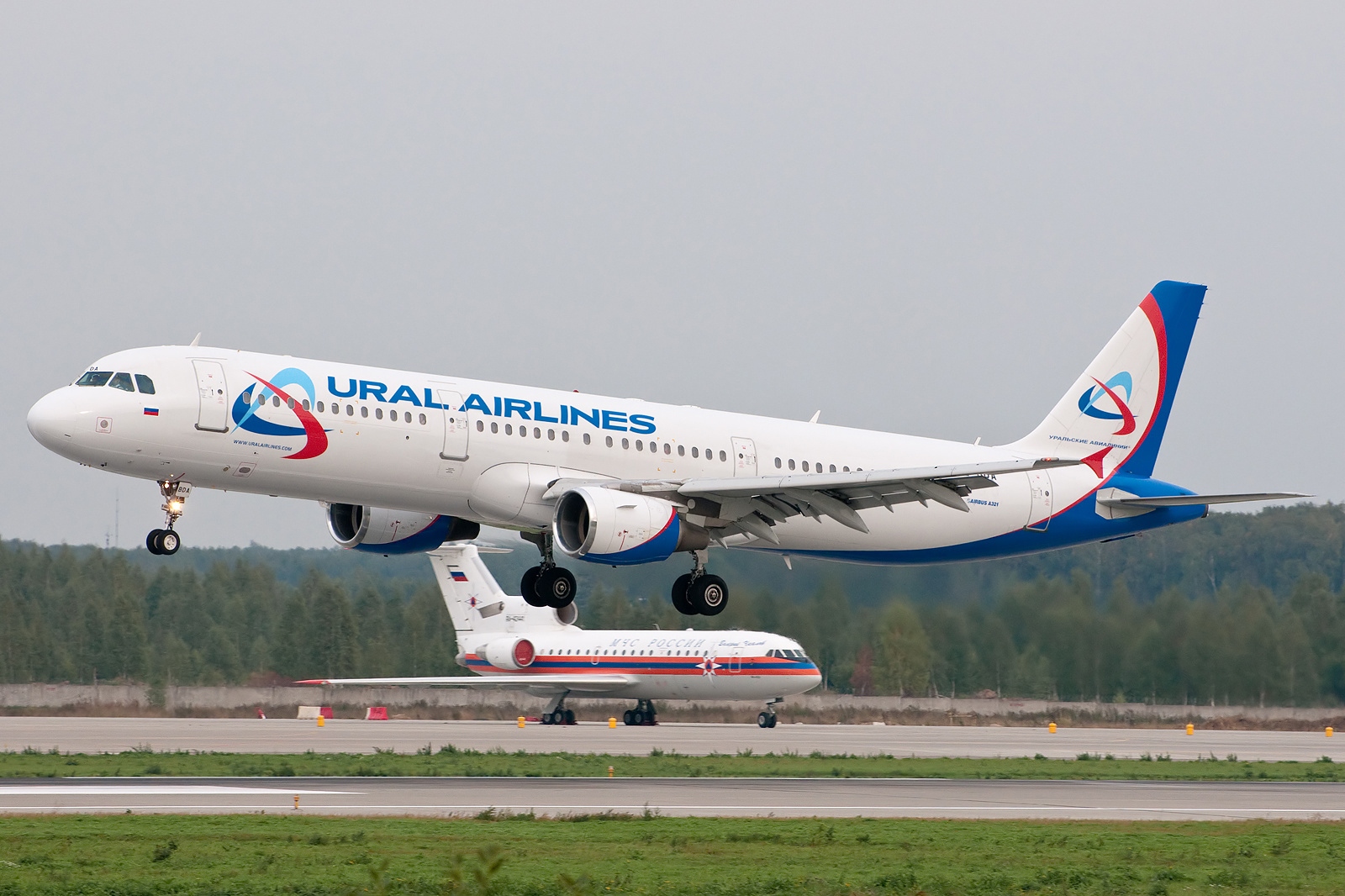 Ural Airlines va se poser à Nice