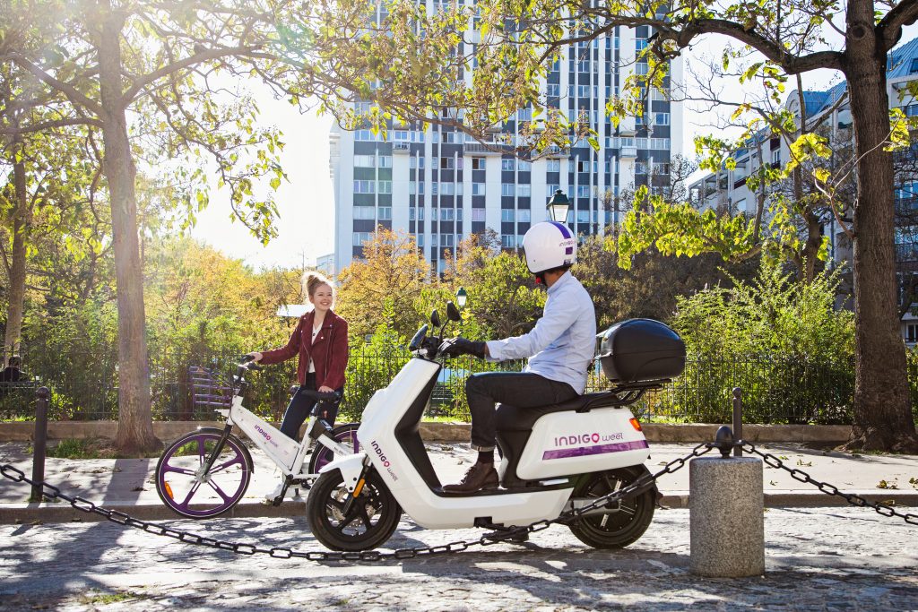 Des scooters électriques en libre-service à Lyon