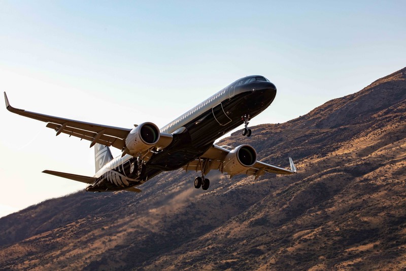 L'A321neo d'Air New Zealand est paré à décoller