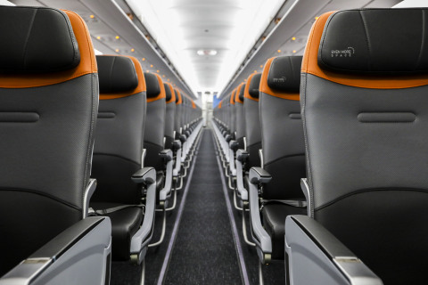 Jetblue dévoile la nouvelle cabine de ses A320