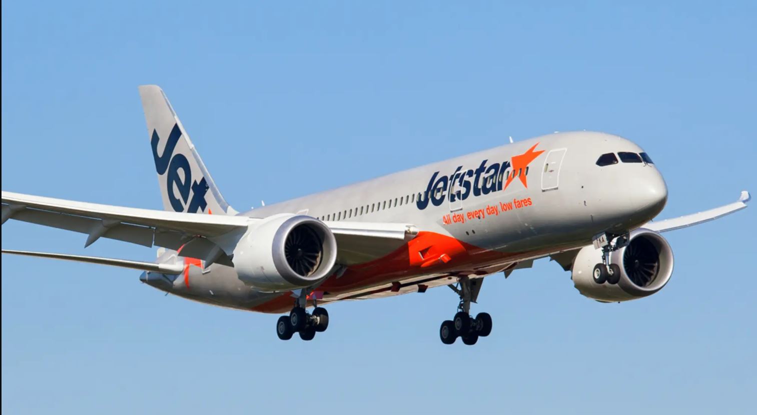 Problème de moteur à l'atterrissage pour un B787 de Jetstar