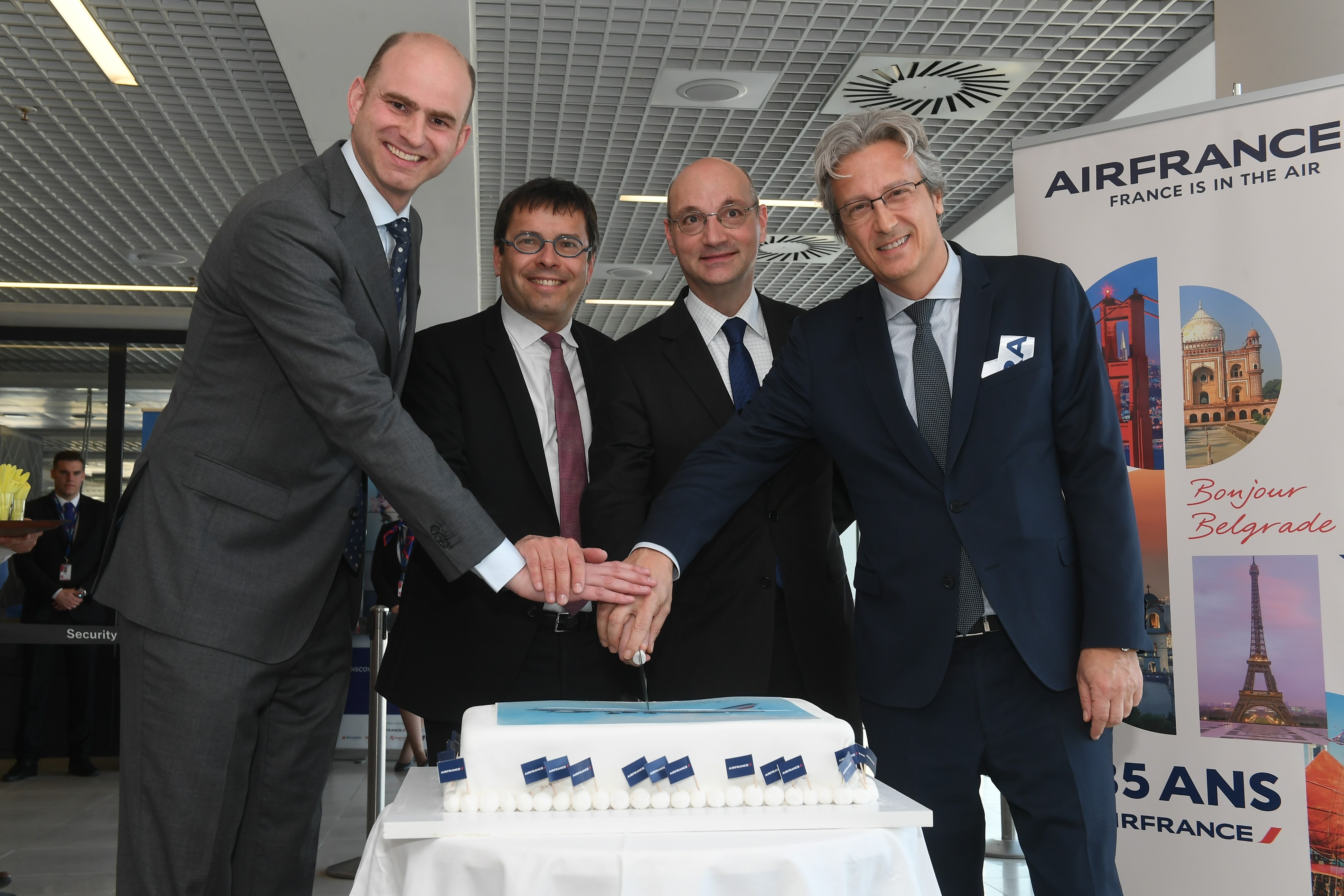 Air France: ouverture de la ligne Paris-Belgrade