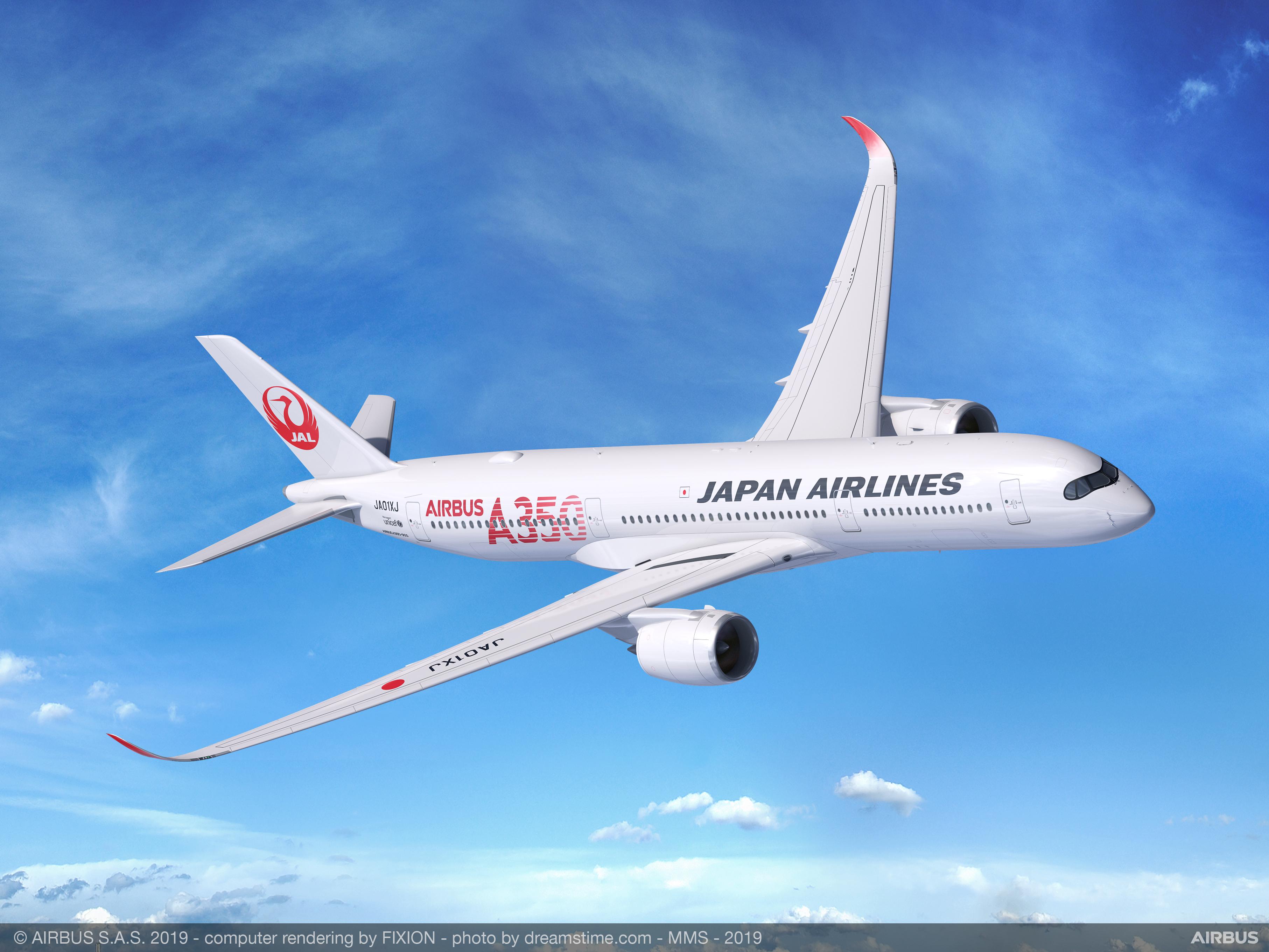 Le 1er A350-900 de JAL décollera le 1er septembre