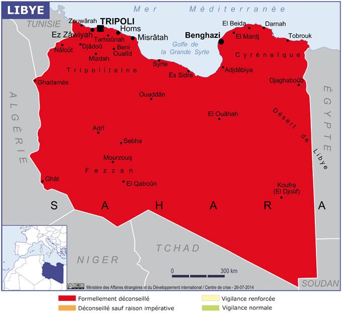 Libye : les conditions sécuritaires se dégradent