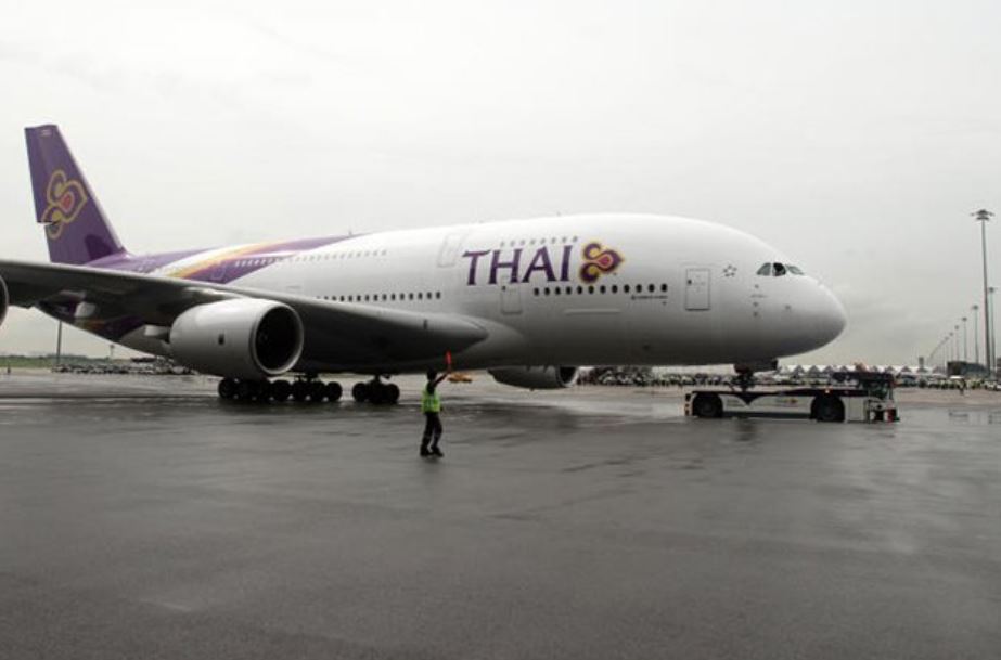 Un A380 de Thai Airways endommagé à Roissy