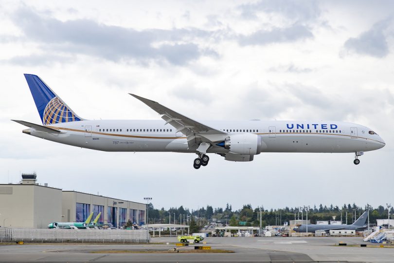 Un premier Boeing 787-10 à Paris pour United Airlines 