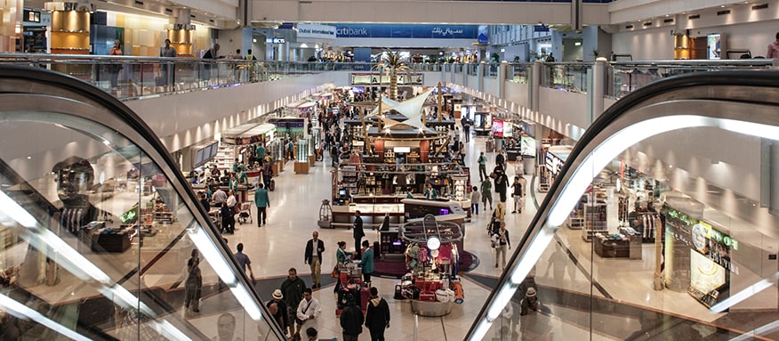 L'aéroport de Dubai en baisse au premier trimestre