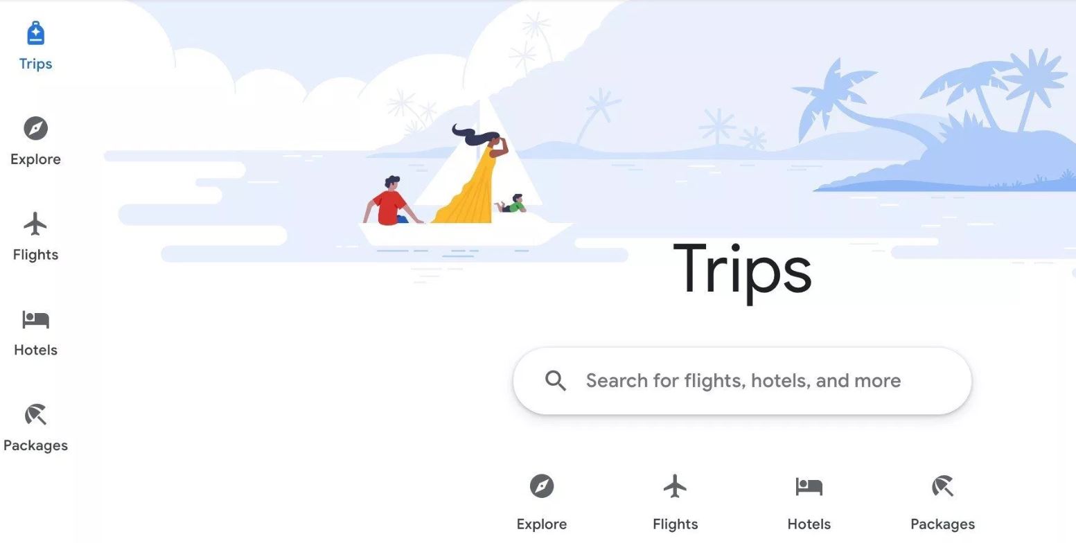 Google lance Trips son nouveau site global de voyage
