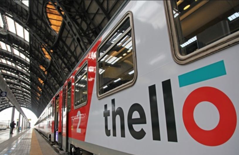 Train: l'italien Thello veut lancer Paris-Lyon-Milan à grande vitesse dès 2020