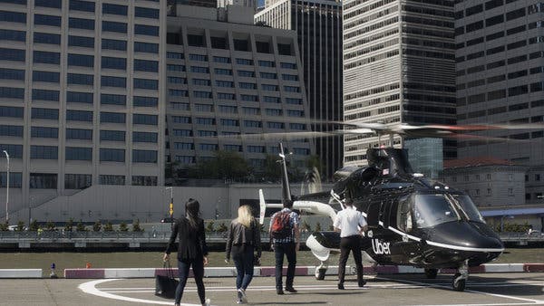 New-York: des hélicoptères Uber pour rejoindre l'aéroport JFK