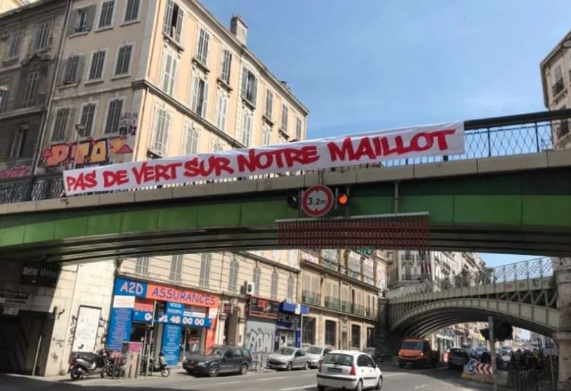 Uber Eats cède face aux supporters de l'Olympique de Marseille