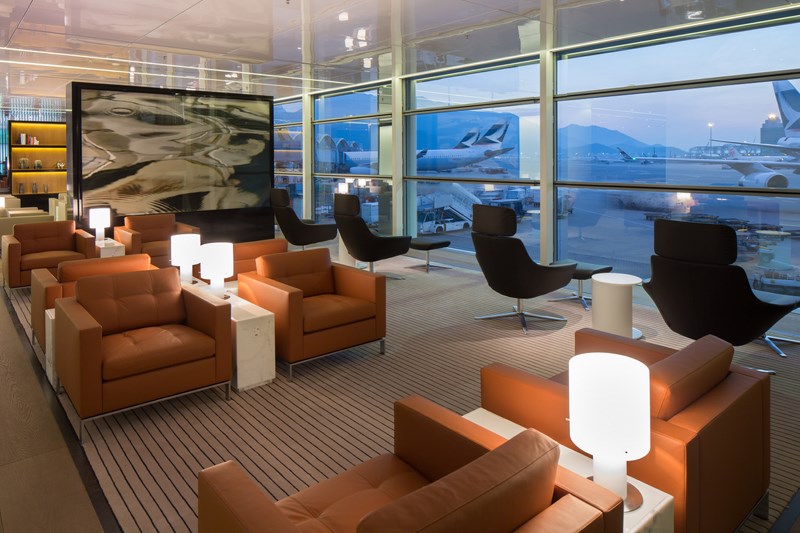 Un nouveau lounge Cathay Pacific à Hong Kong