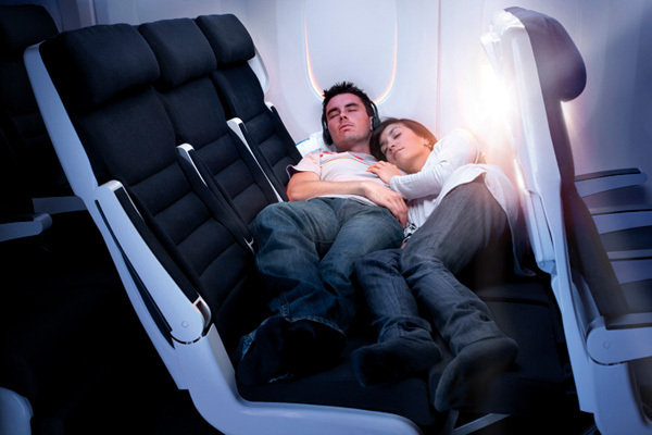 Le Skycouch d'Air New Zealand se pose chez China Airlines