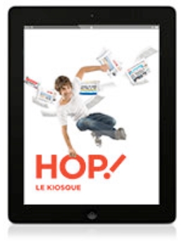 Hop! offre la lecture numérique à ses passagers Maxi Flex