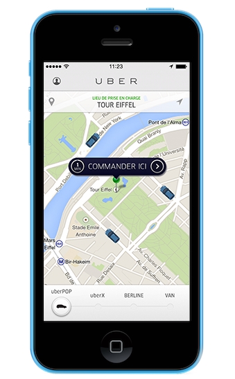 Uber veut faire de chaque voyageur d'affaires un conducteur de taxi