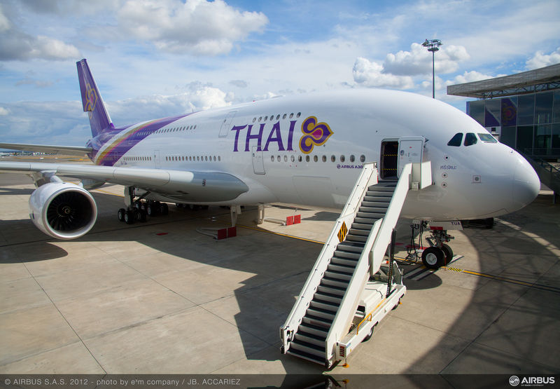 Thai Airways : le wifi atterrit dans les A380 et A330