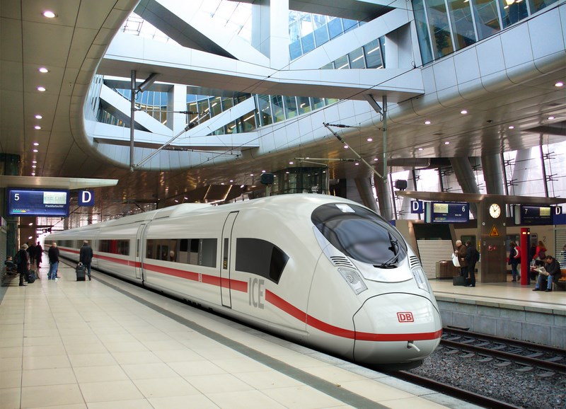 L’ICE 3, nouvelle version du TGV de la Deutsche Bahn