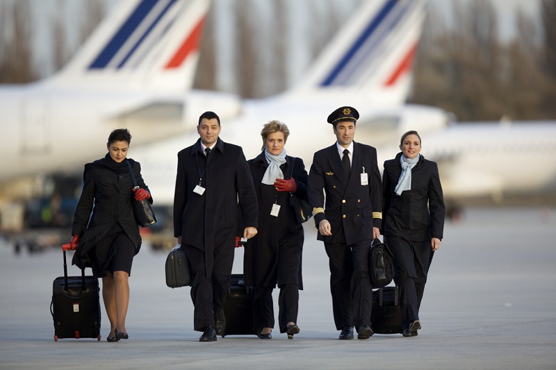 Air France : 350 pilotes et 750 hôtesses en trop